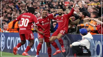 لم يحدث من قبل.. محمد صلاح يواصل تحطيم الأرقام القياسية بمساهماته التهديفية أمام أتلتيكو مدريد أي رقم حطمه الفرعون؟ 1